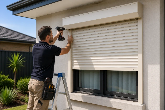 Roller shutter repair and maintenance service in Perth